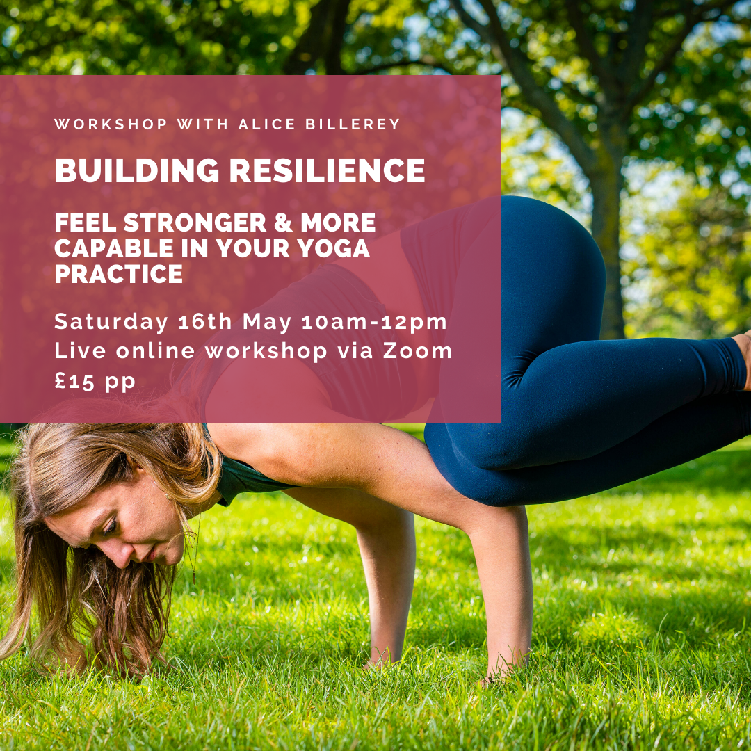 Building Resilience - Online workshop via Zoom
